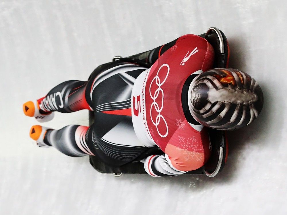 Canada’s Jane Channell competing at the 2018 Winter Olympics in PyeongChang, South Korea. Canada’s Jane Channell competing at the 2018 Winter Olympics in PyeongChang, South Korea.