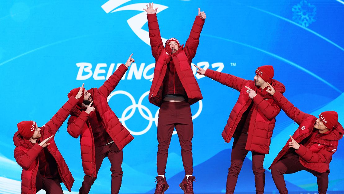 Canadian athletes suddenly have swagger. 'We intimidate. And that's nice'