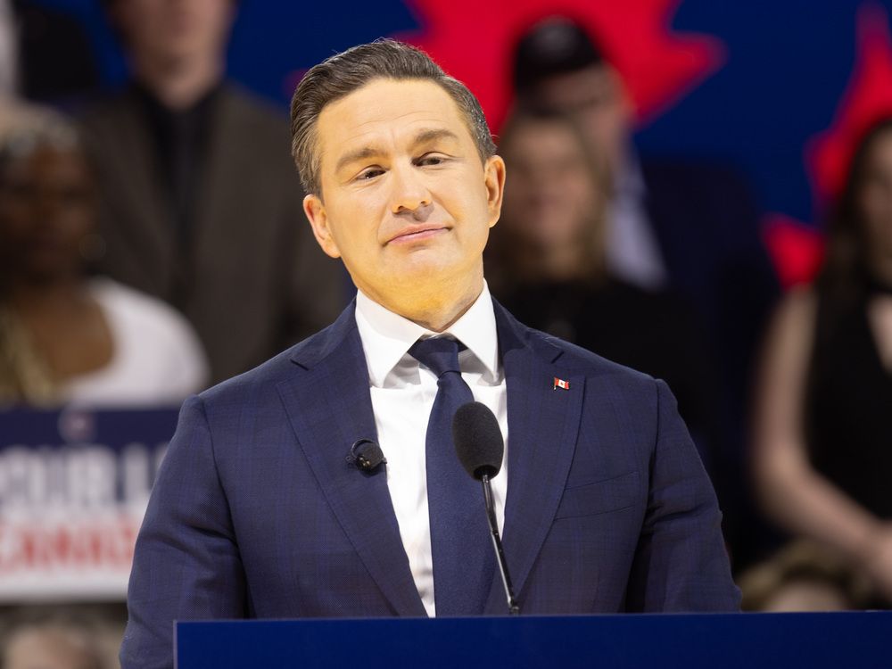 The commanding result came as more than 2,500 delegates descended on Calgary for the party's three-day convention.