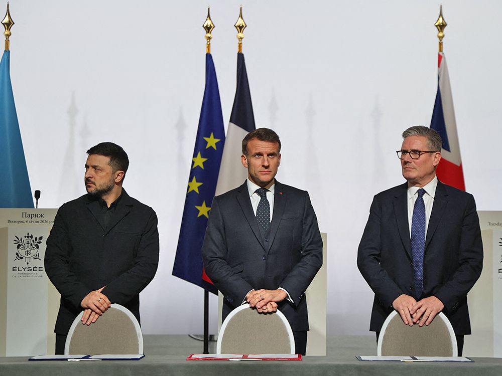 Europe, U.S. agree on 'robust' security guarantees for Ukraine once ceasefire reached with Russia