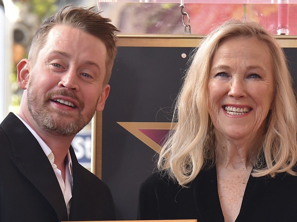 Macaulay Culkin, left, and Catherine O’Hara attend a ceremony honoring Culkin with a star on the Hollywood Walk of Fame on Friday, Dec. 1, 2023, in Los Angeles. Macaulay Culkin, left, and Catherine O’Hara attend a ceremony honoring Culkin with a star on the Hollywood Walk of Fame on Friday, Dec. 1, 2023, in Los Angeles.
