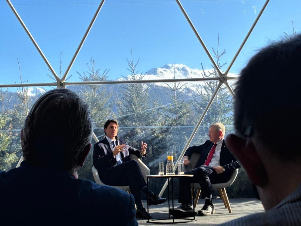 In Davos, Justin Trudeau argues for more of Canada's 'soft power' as Katy Perry watches