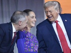 Carney, Sheinbaum, Trump