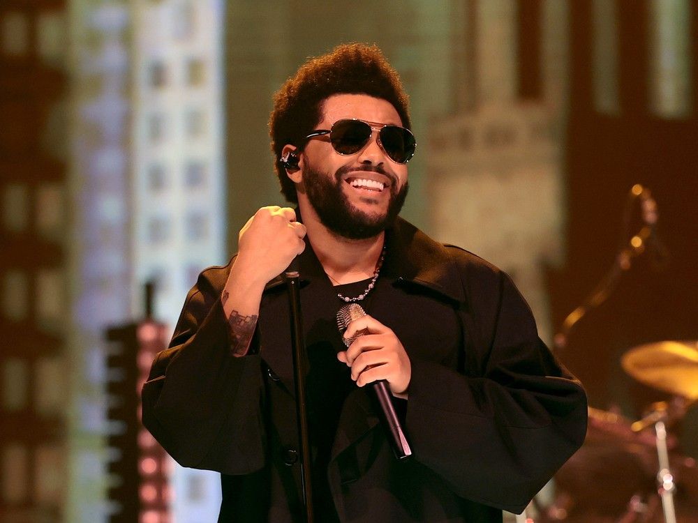 Canadian performer The Weeknd.