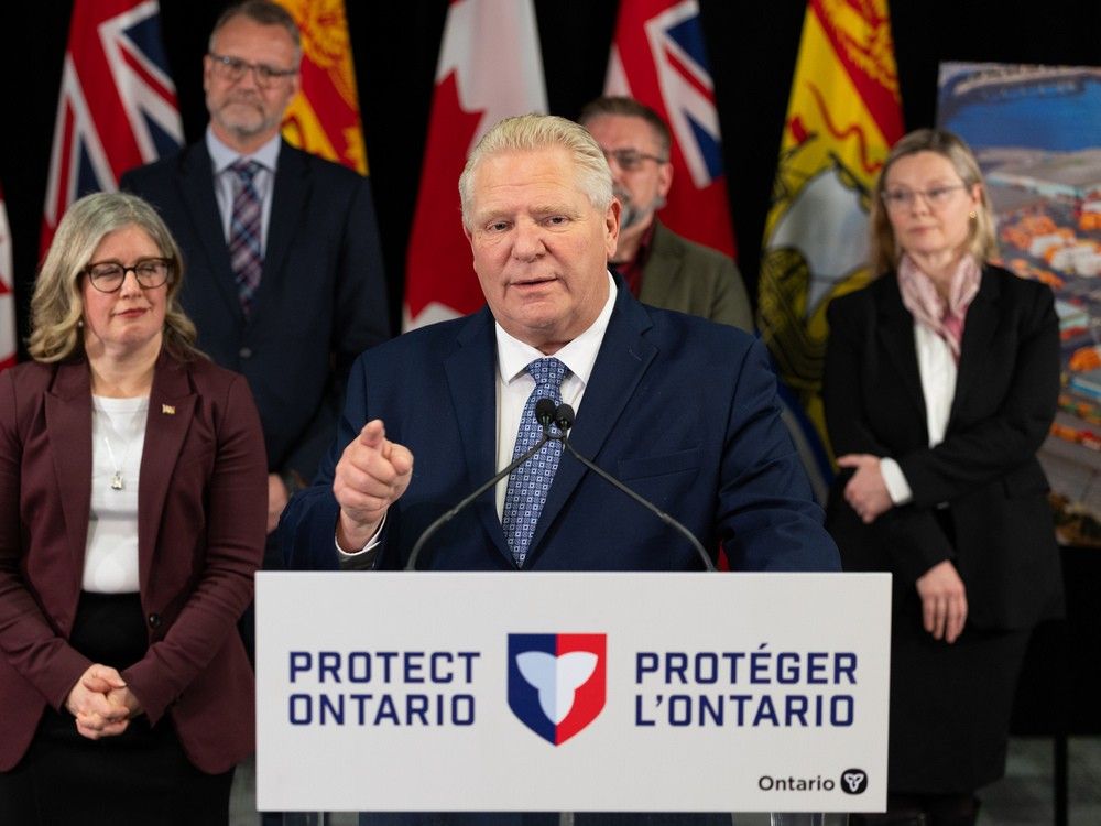 Ford says PQ win in Quebec would be a ‘disaster’ for Canada, as all premiers promote unity