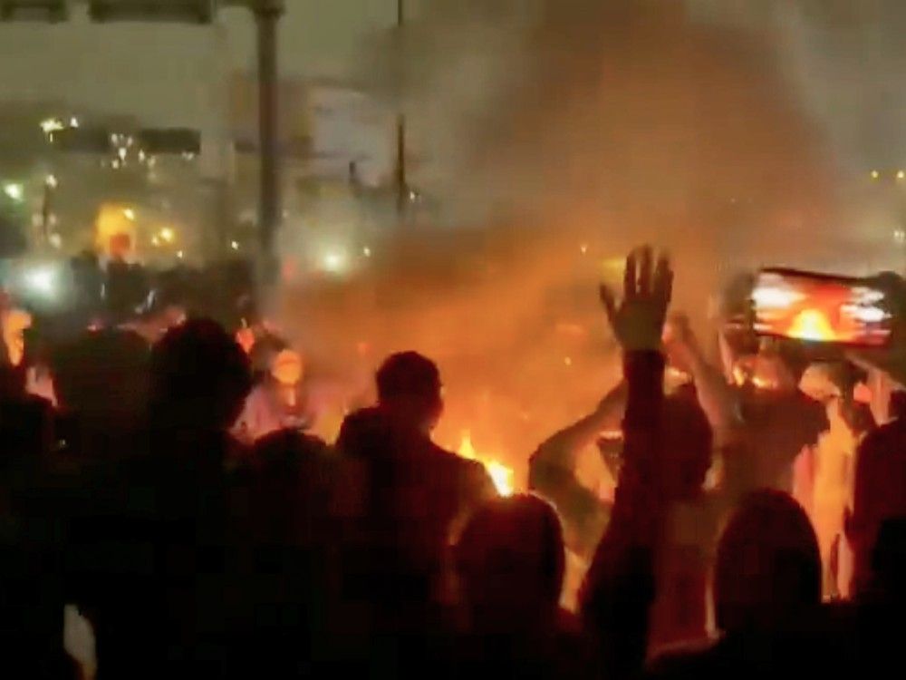 Iran issues military threats to U.S., Israel as anti-regime protests intensify and death toll rises