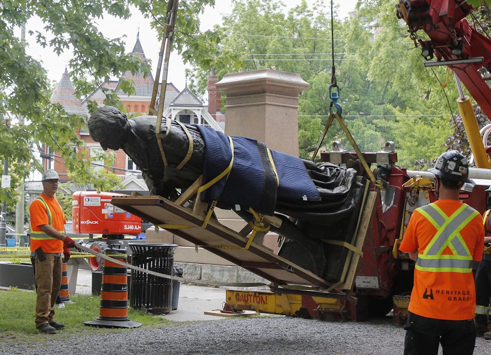 Sir John A. Macdonald statue