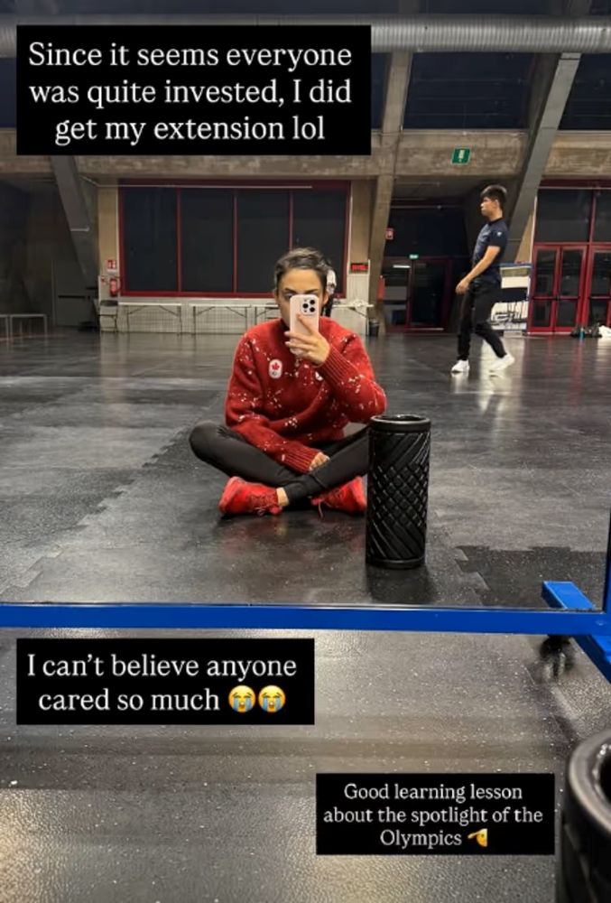 Canadian Olympic figure skater Maddie Schizas has gone viral after asking for an extension on a university assignment.