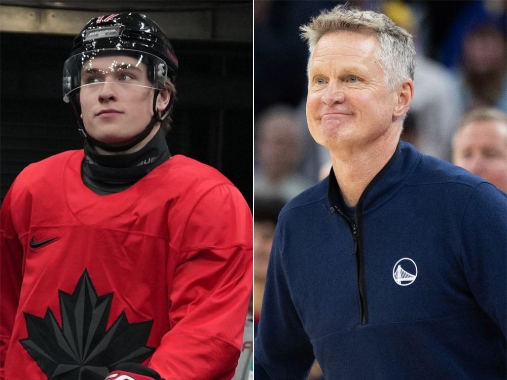 The story behind Macklin Celebrini’s special connection with Warriors coach Steve Kerr