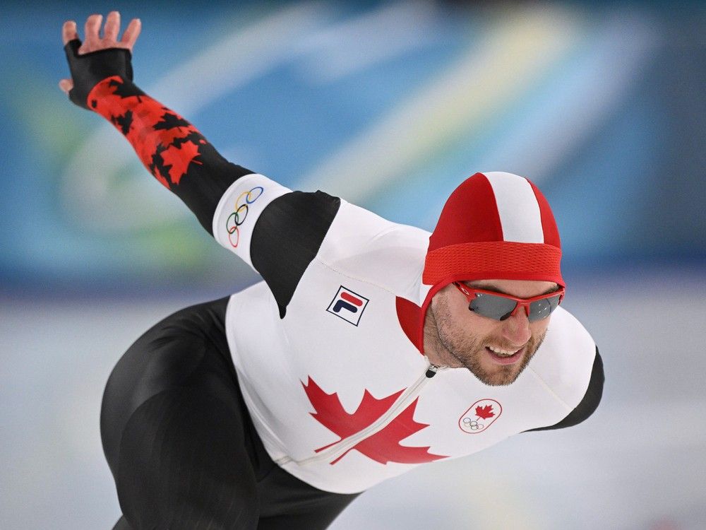 Canadian speedskater Laurent Dubreuil wins bronze in men's 500-metre long-track at 2026 Olympics