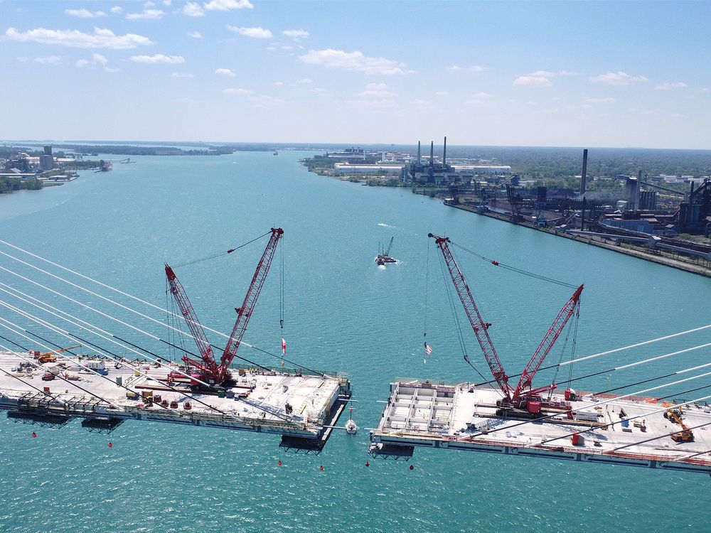 Why is Trump angry about the Gordie Howe International Bridge that Canada paid for?