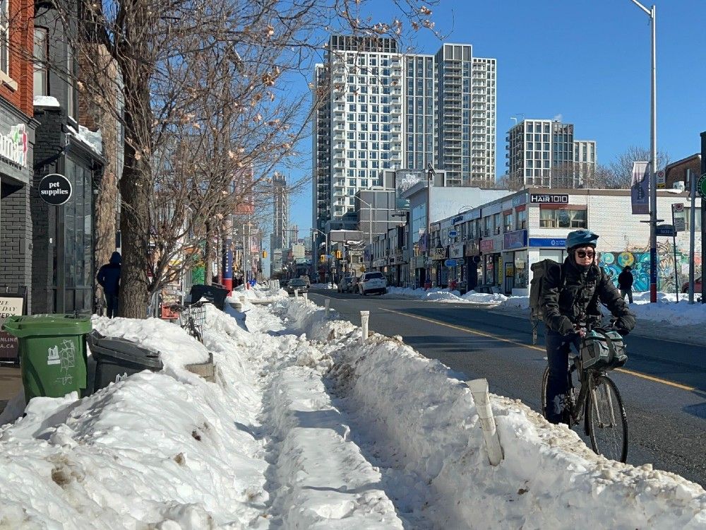 Ontario residents were inhaling ‘bitterly cold air’ from the Arctic this weekend