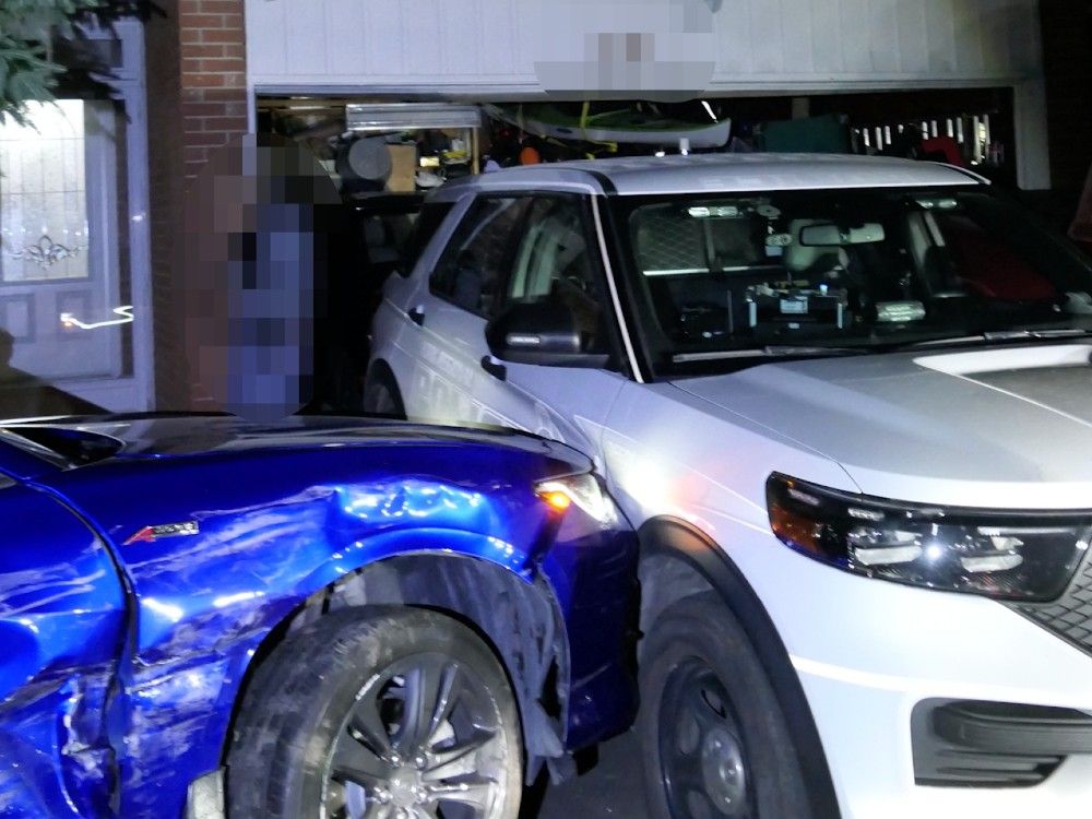  Suspects rammed a vehicle into a police cruiser after an alleged conspiracy to commit murder at a home in June 2025.