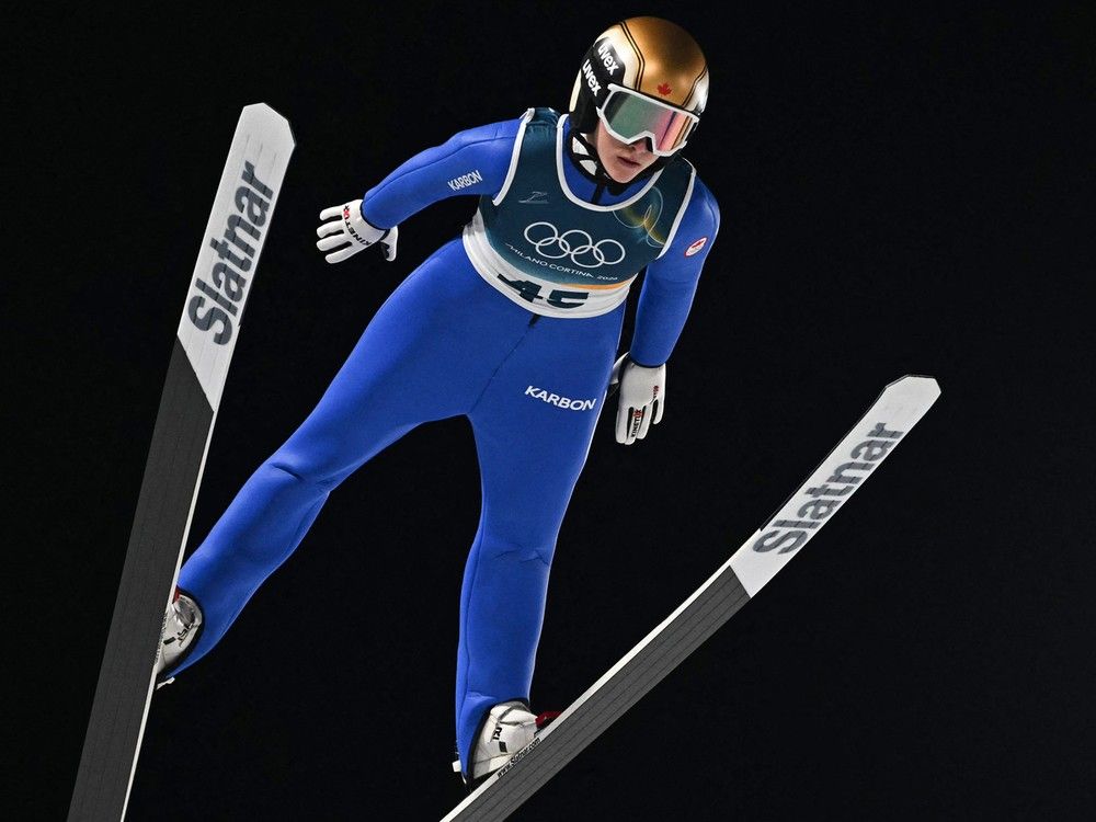 A rough day for Abigail Strate in Olympic ski jumping. Good thing she has a second chance