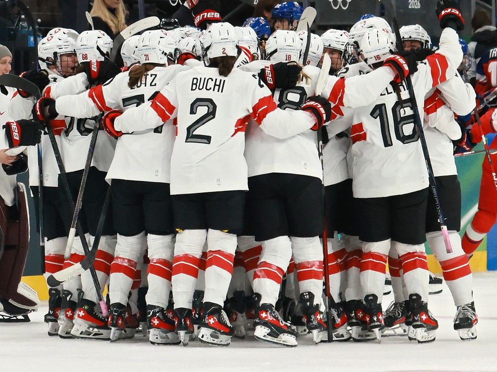 Now the Swiss Olympic women's hockey team is dealing with norovirus — and were set to play Canada next
