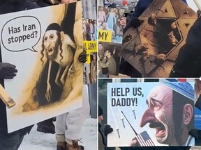 Antisemitic posters
