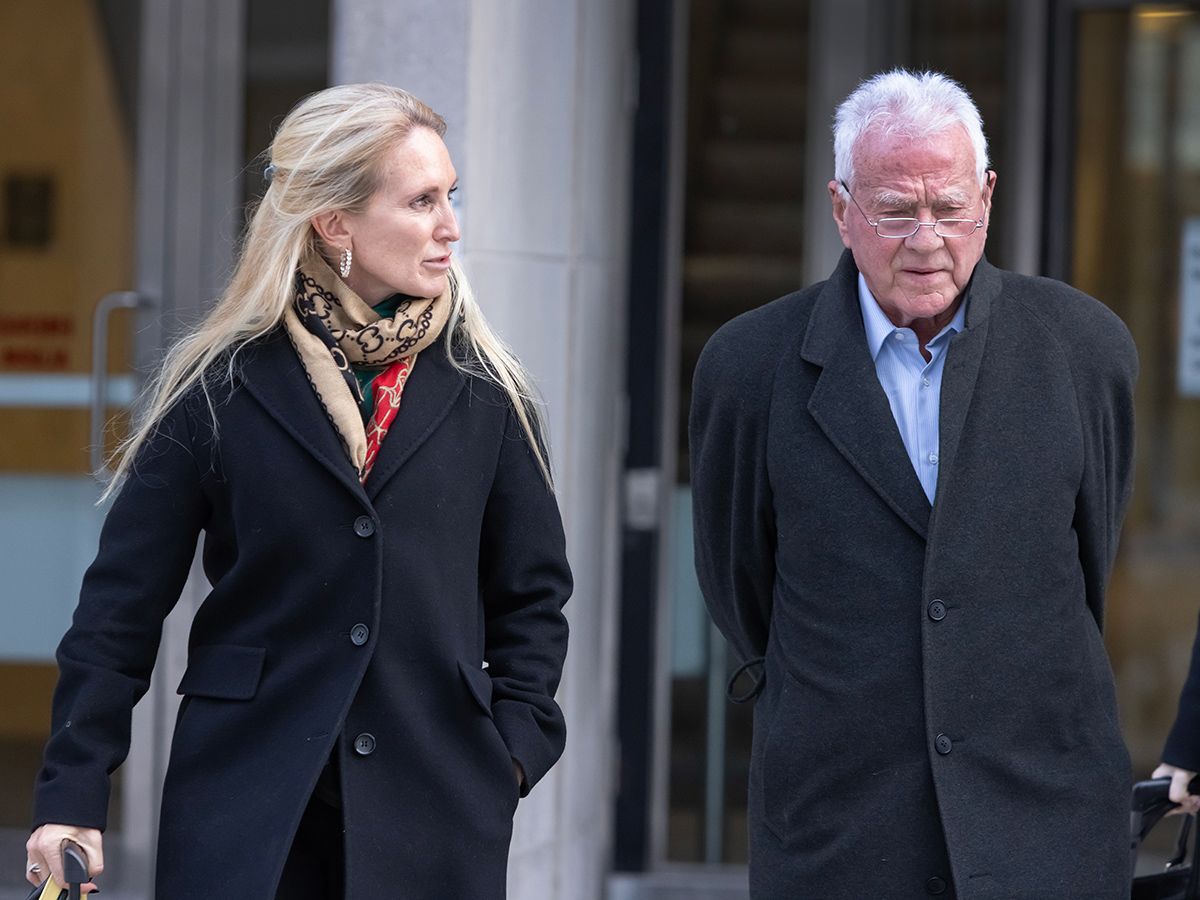  Frank Stronach, seen with his lawyer Leora Shemesh outside a Toronto courthouse, has pleaded not guilty to charges of sexual assault against seven women.