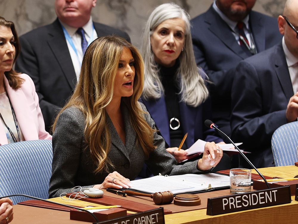 Melania Trump focuses on child safety as she chairs UN Security Council meeting amid Iran conflict
