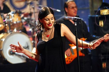 Nelly Furtado performs on
