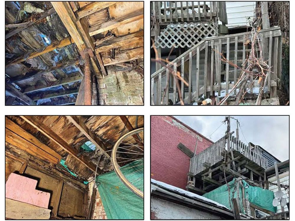An image from an engineering report supplied to the court from a house in Hamilton, Ont., owned by the city’s mayor Andrea Horwath. An image from an engineering report supplied to the court from a house in Hamilton, Ont., owned by the city’s mayor Andrea Horwath.