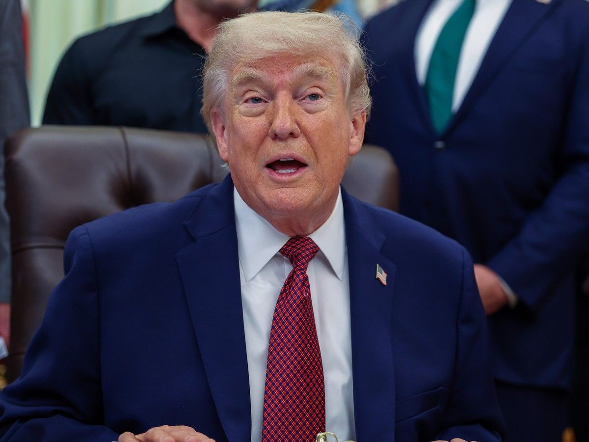 Trump says U.S. has struck, seized Iranian vessel in Strait of Hormuz as talks set to resume