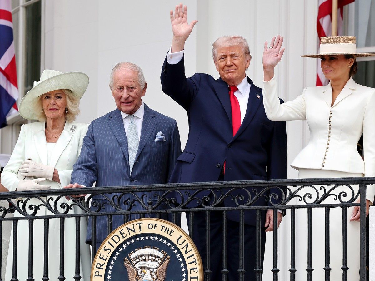 Seven awkward moments from Trump's meeting with King Charles in Washington