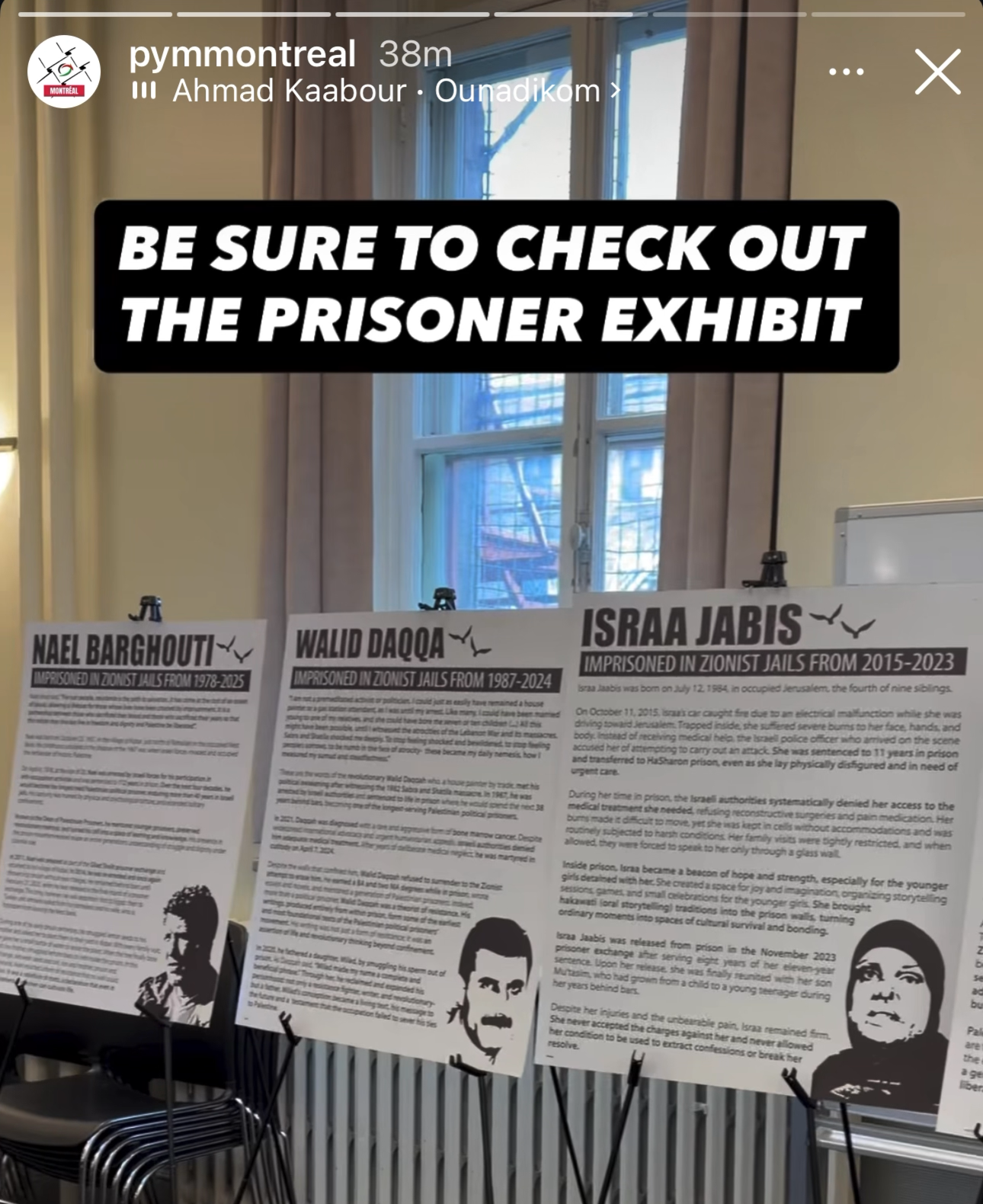 Terry Newman: Pro-terror event held at government-funded community centre in Montreal