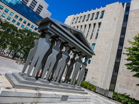 A courthouse.