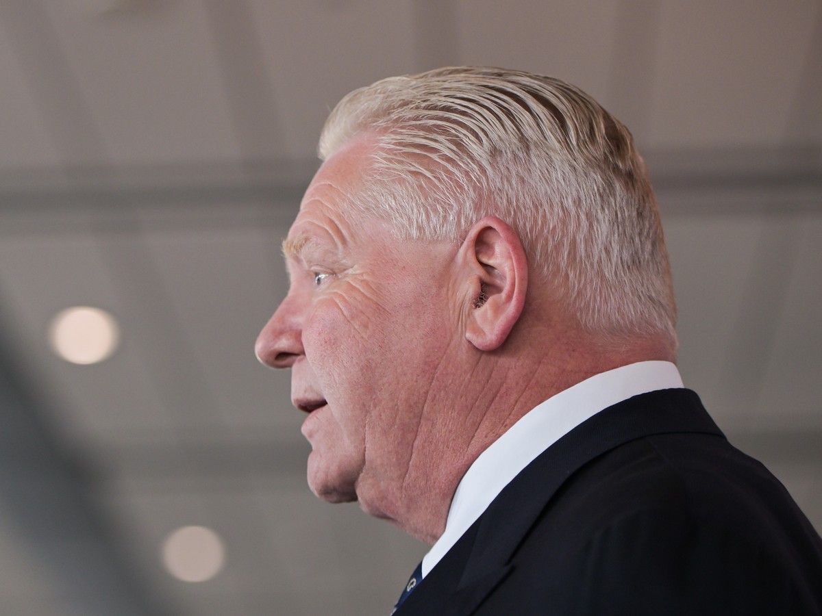 Ontario sells private jet bought for Doug Ford's use back to Bombardier