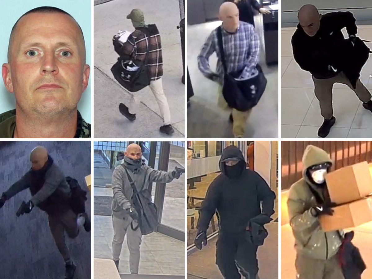 He allegedly committed at least 6 heists and is still at large. Today his ‘world just got smaller,’ Toronto police say