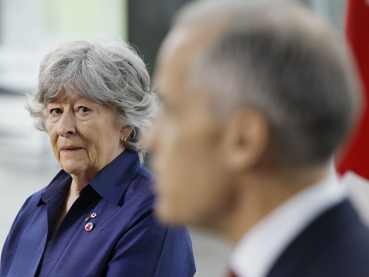 She is a global elite, like Mark Carney