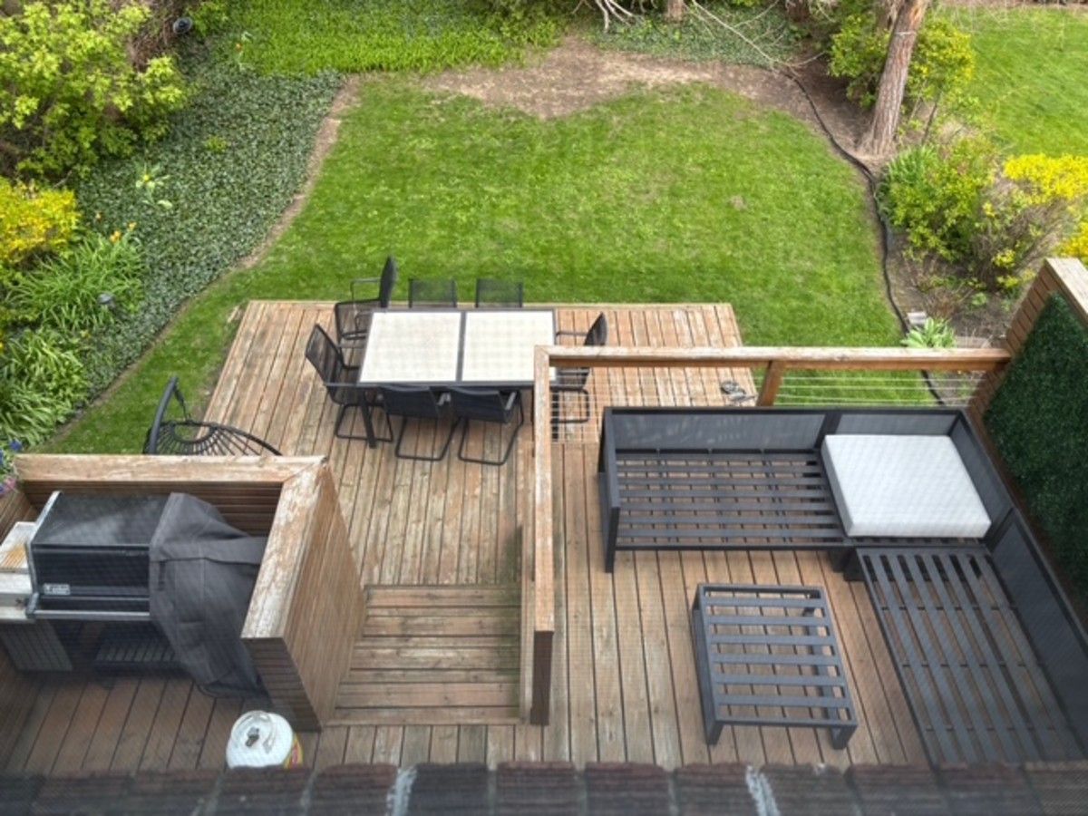 Weekend decorator: How to make an older back deck feel lush and intimate
