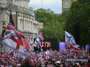 London protest