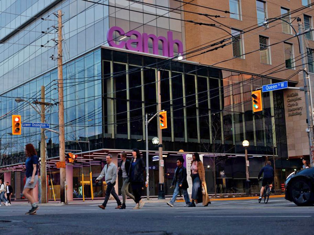 Centre for Addiction and Mental Health building.