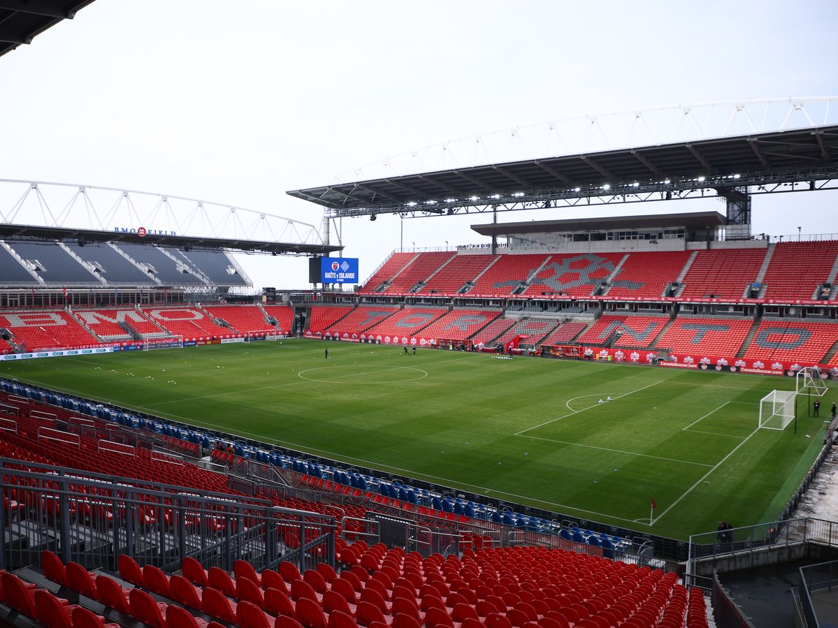  General view of BMO Field before an International Friendly between Haiti and Iceland on March 31, 2026, in Toronto