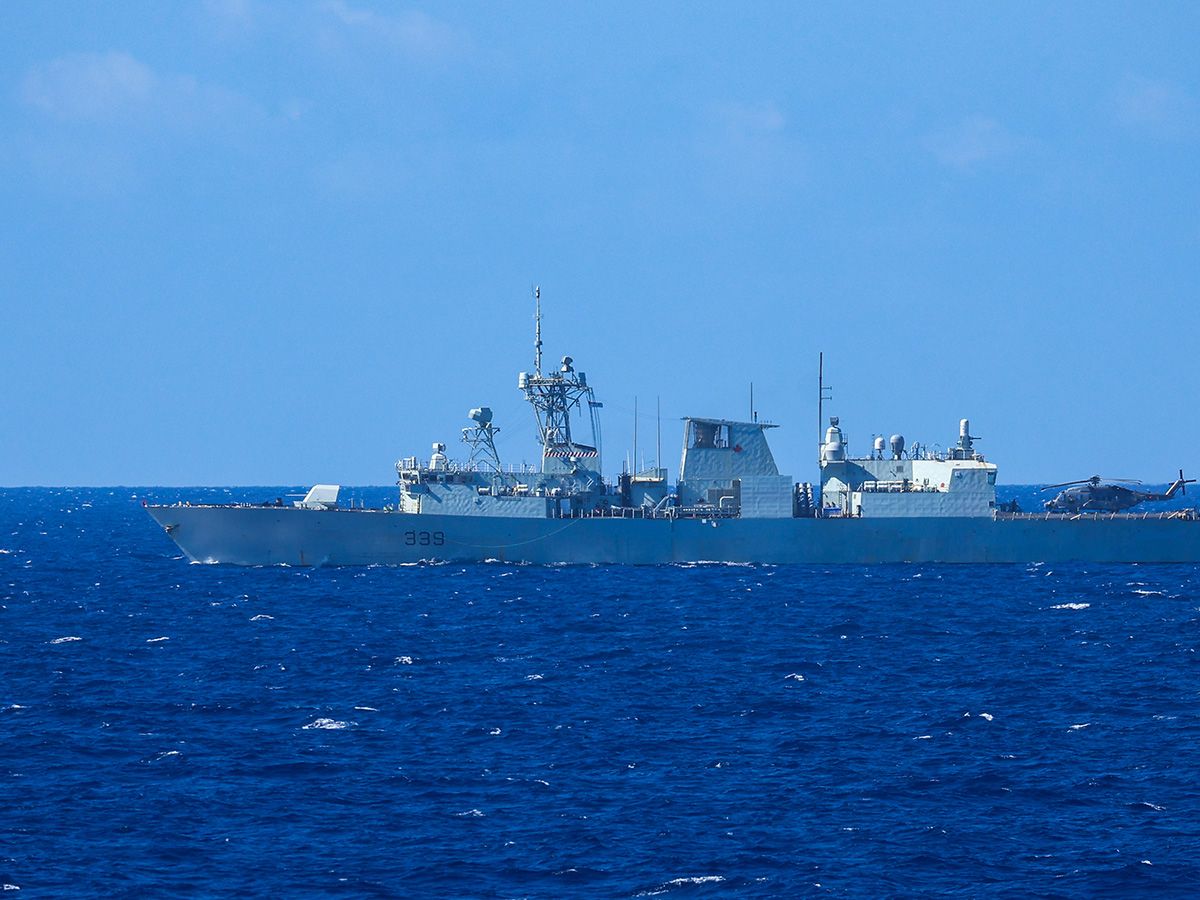 China 'firmly' opposed to Canadian warship's Taiwan Strait crossing