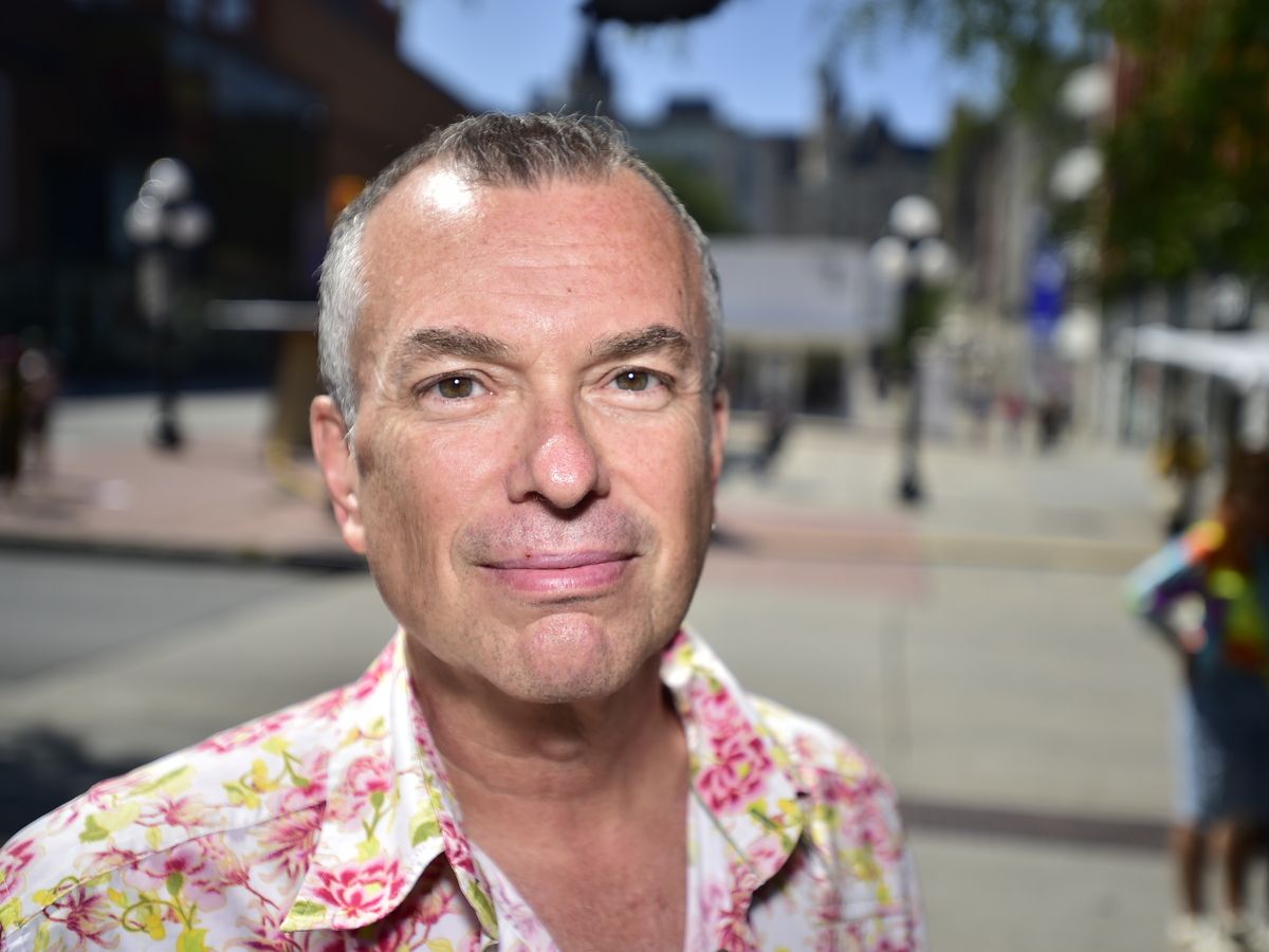  Artur Wilczynski in the Byward Market area of downtown Ottawa on Aug. 22, 2024.