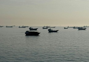 U.S. President Donald Trump said that Iran and the U.S. had ‘largely negotiated’ a deal that included opening the Strait of Hormuz, but the draft was “subject to finalization.” (-/AFP/File)