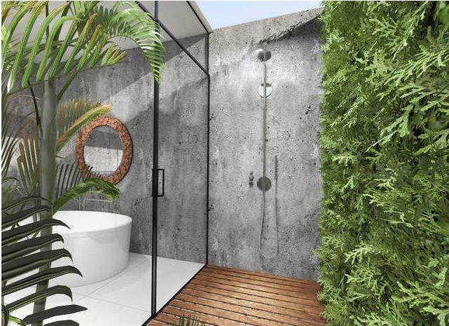 Old-world conservatory showers bring modern elegance