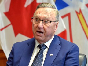 Premier Tony Wakeham.