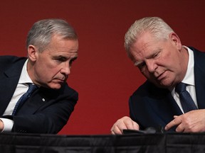 Mark Carney and Doug Ford