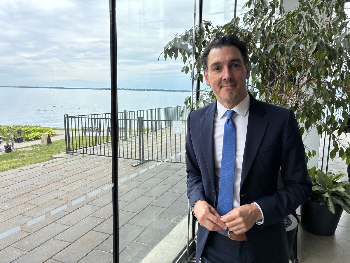 Alto high-speed rail chief executive officer Martin Imbleau on June 22, 2026 in Kingston, Ont. Alto high-speed rail chief executive officer Martin Imbleau on June 22, 2026 in Kingston, Ont.