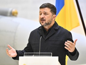 Ukraine's President Volodymyr Zelenskyy