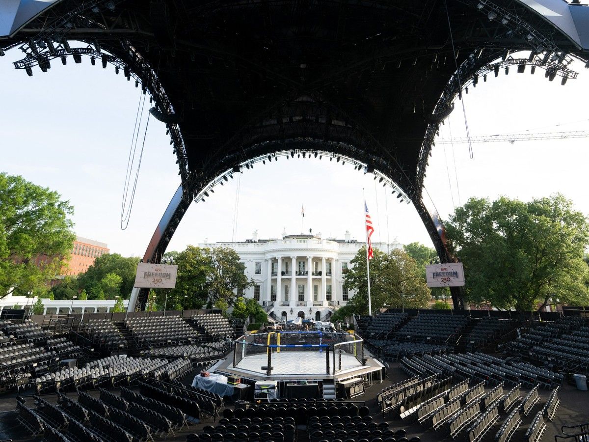 UFC fights set for White House lawn as Trump celebrates 80th birthday
