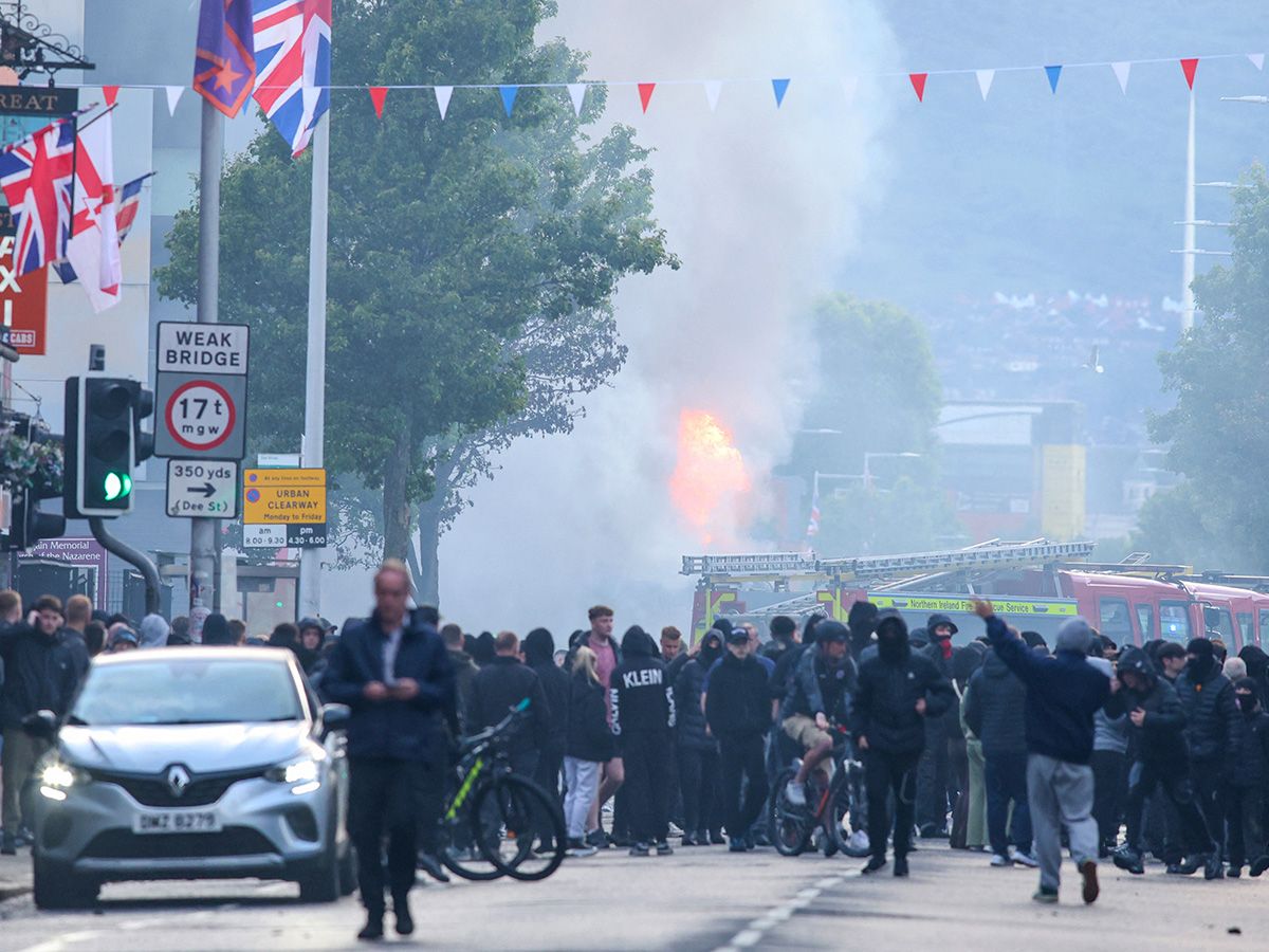 ‘Sickening’ Belfast stabbing spurs protest calls f