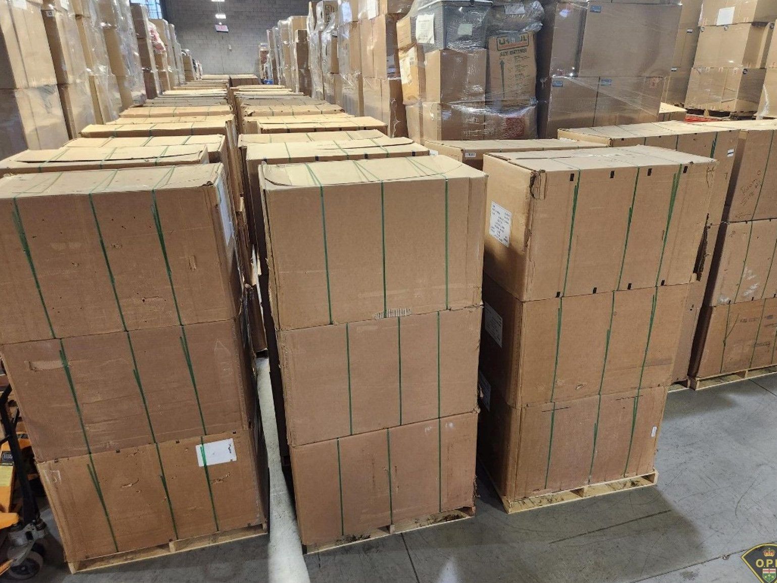 The products seized include more than 40,000 kilograms of contraband tobacco and 300 kilograms of shisha tobacco. The products seized include more than 40,000 kilograms of contraband tobacco and 300 kilograms of shisha tobacco.