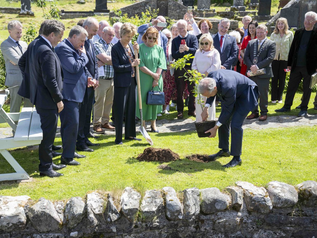 Did Mark Carney plant a tree that was still in a plastic pot? How social media got it wrong