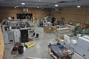 A factory floor