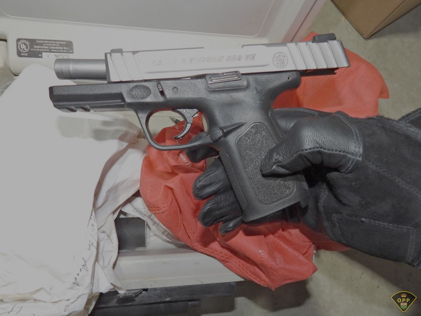 Along with the cigarette-making machines, a gun, and tobacco, police seized three stolen vehicles, a truck, $25,000 in Canadian currency, cell phones, other electronics, and packaging material. Along with the cigarette-making machines, a gun, and tobacco, police seized three stolen vehicles, a truck, $25,000 in Canadian currency, cell phones, other electronics, and packaging material.
