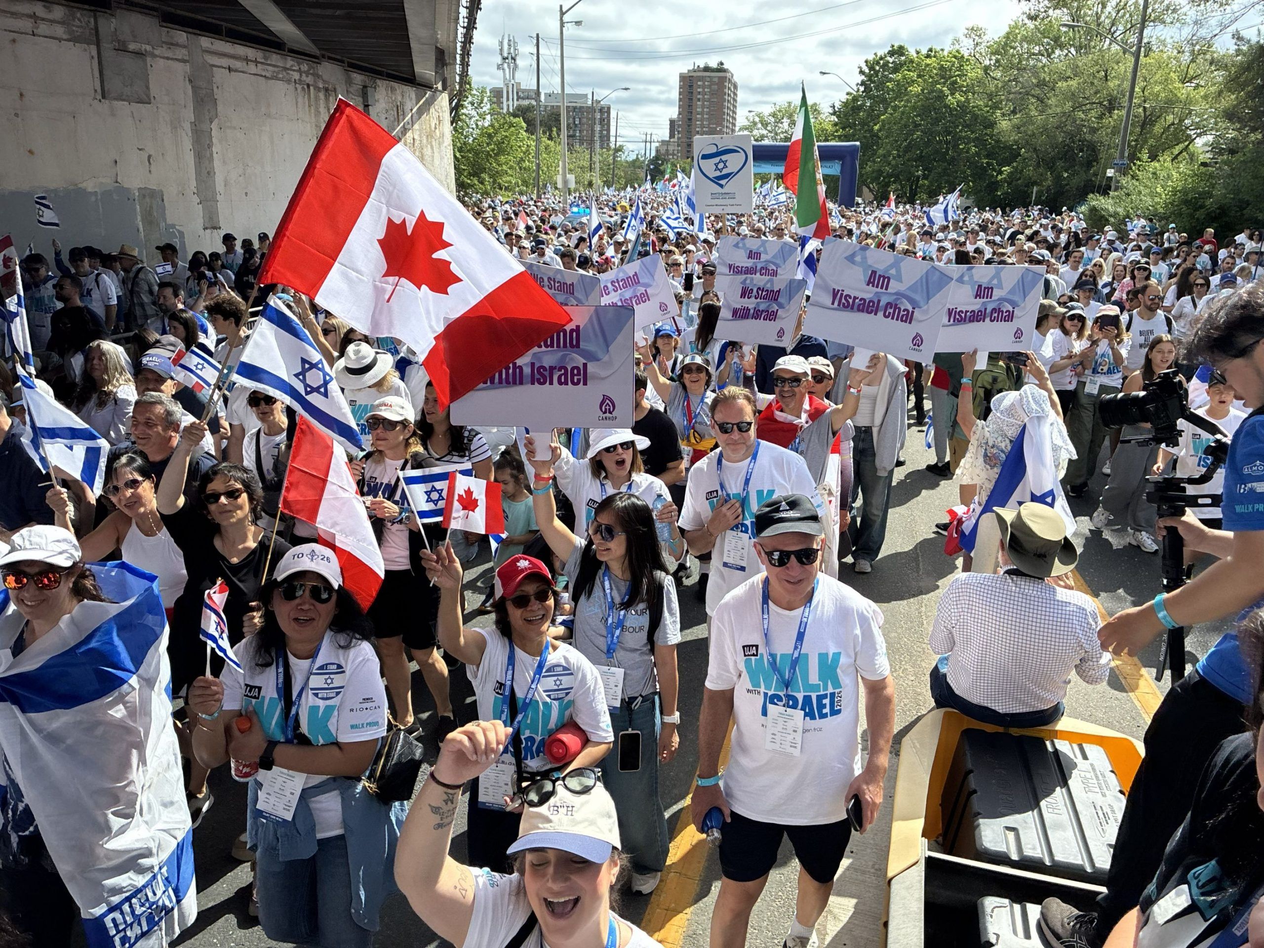 ‘We’re not facing it alone’: Record crowd joins Toronto Walk